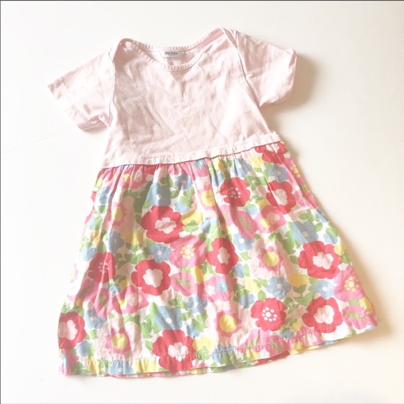 BODEN GIRLS HOTCHPOTCH COTTON JERSEY DRESS BNWOT